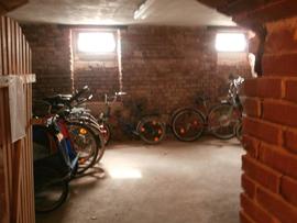 Kellergeschoss, Fahrradraum